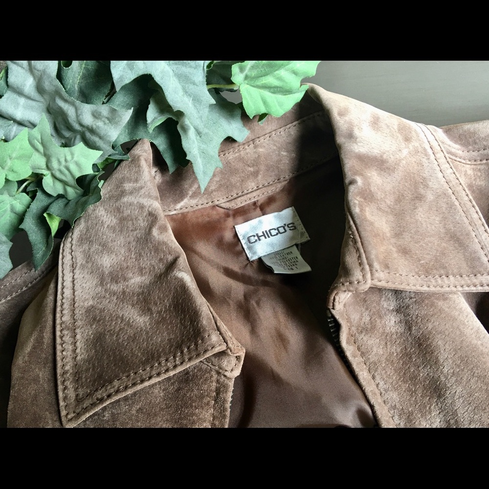 Chicos Suede Jacket, Suede Jacket Women